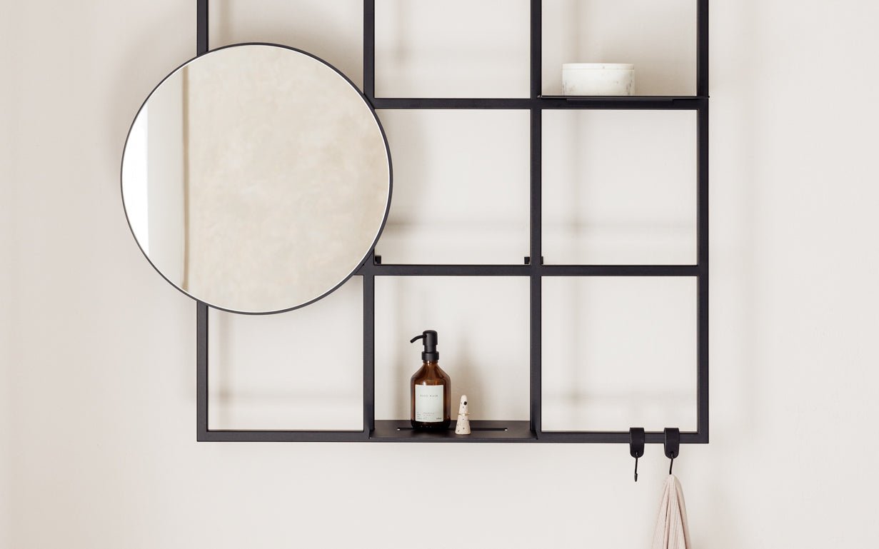 Wandregal Rivo – Flexibles Metallregal mit Stecksystem