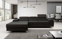 Designer Ecksofa Melinda mit Schlaf- und Klappfunktion