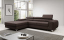 Designer Ecksofa Melinda mit Schlaf- und Klappfunktion
