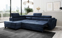 Designer Ecksofa Kira mit Schlaf- und Klappfunktion