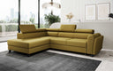 Designer Ecksofa Kira mit Schlaf- und Klappfunktion