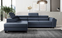 Designer Ecksofa Kira mit Schlaf- und Klappfunktion