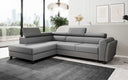 Designer Ecksofa Kira mit Schlaf- und Klappfunktion