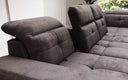 Designer Sofa Nerio mit verstellbarer Kopf- und Rückenlehne