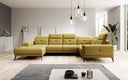 Designer Sofa Nerio mit verstellbarer Kopf- und Rückenlehne