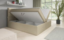 Boxspringbett Carito mit USB und Stauraum - Luxusbetten24