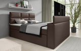Boxspringbett Citaro mit TV Lift, USB und Stauraum - Luxusbetten24