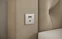 Boxspringbett Divaneo mit TV Lift und Stauraum (2 Schubladen) - Luxusbetten24