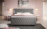 Boxspringbett Paradise mit LED und Füßen - Luxusbetten24