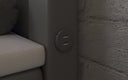 Boxspringbett Reposito mit LED, USB und Stauraum - Luxusbetten24