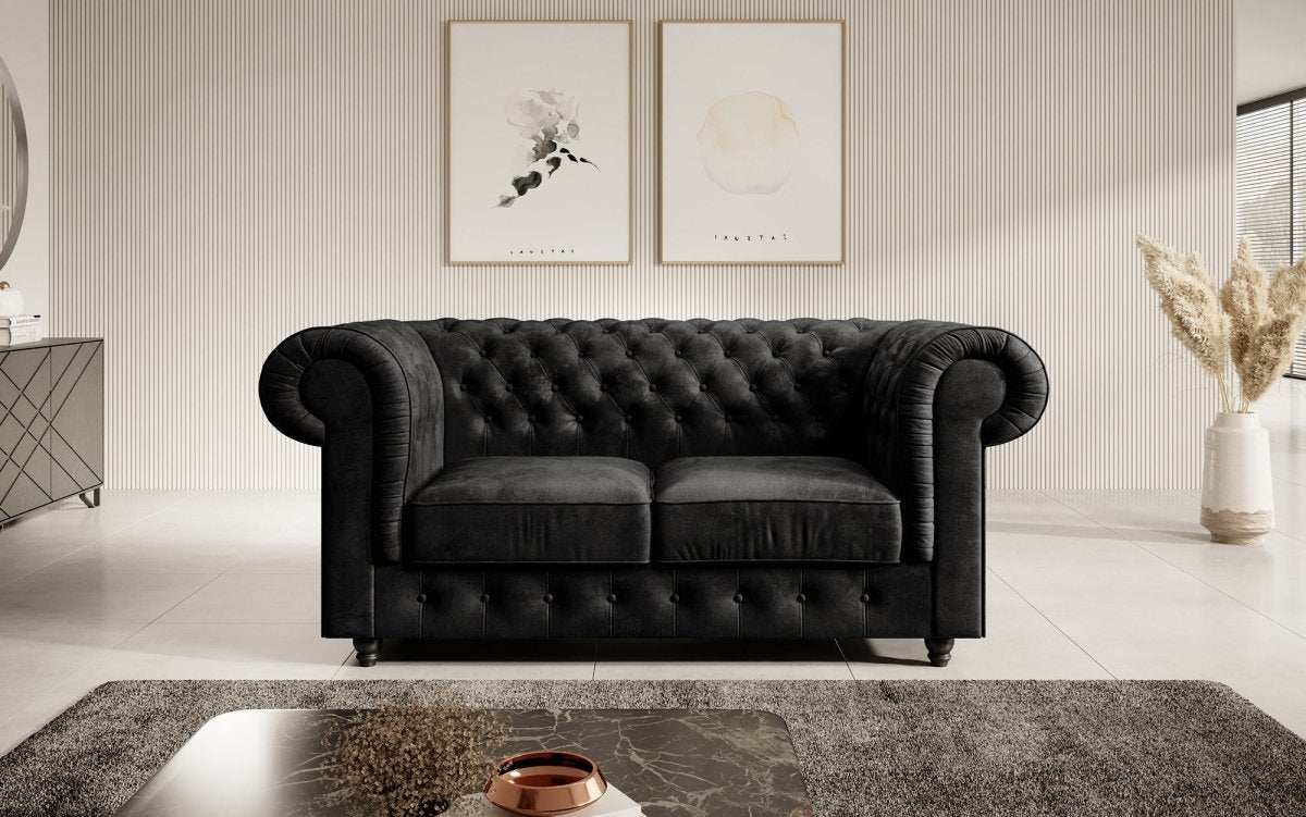 Chesterfield Sofa Roya (Samt) - Luxusbetten24