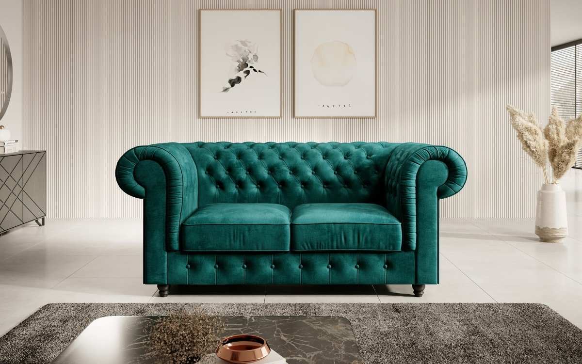 Chesterfield Sofa Roya (Samt) - Luxusbetten24