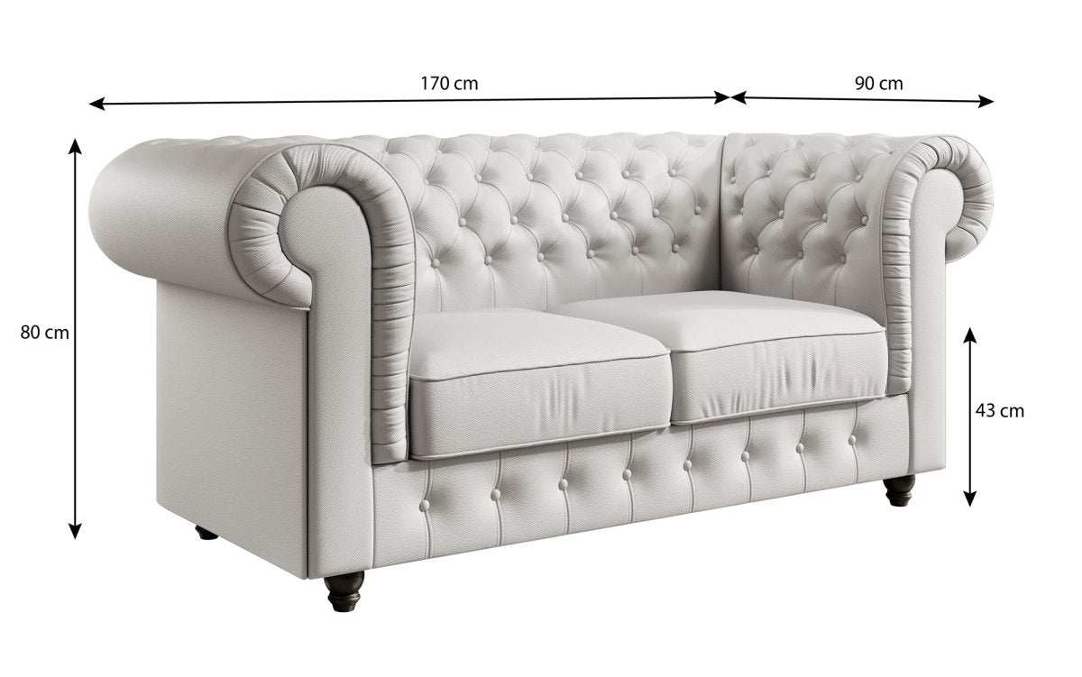 Chesterfield Sofa Roya (Samt) - Luxusbetten24