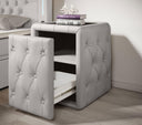 Designer Nachttisch Evora (Kunstleder) - Luxusbetten24