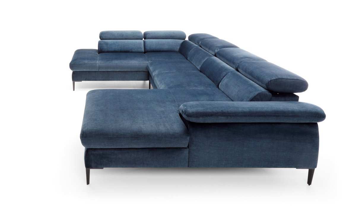 Designer Sofa Miriam mit Schlaf- und Klappfunktion - Luxusbetten24