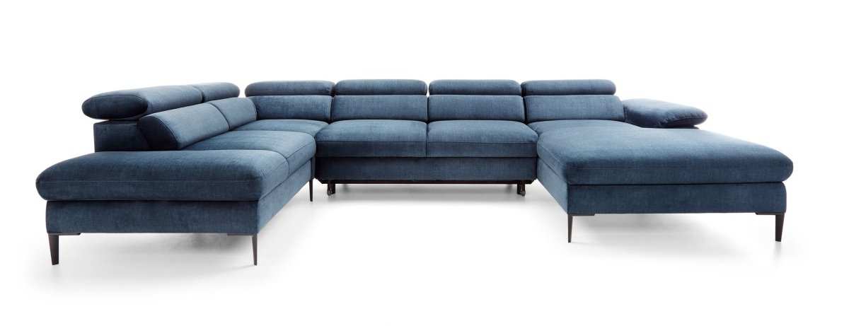 Designer Sofa Miriam mit Schlaf- und Klappfunktion - Luxusbetten24