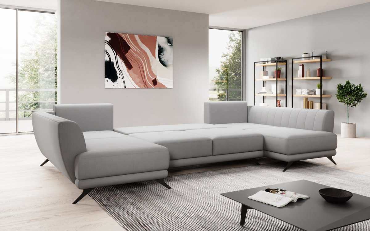 Designer Sofa Nina mit Schlaffunktion - Luxusbetten24