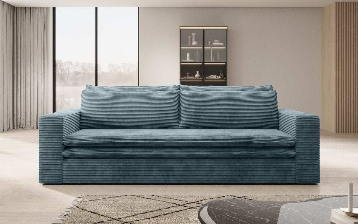 Designer Sofa Tilo mit Schlaf- und Klappfunktion - Luxusbetten24