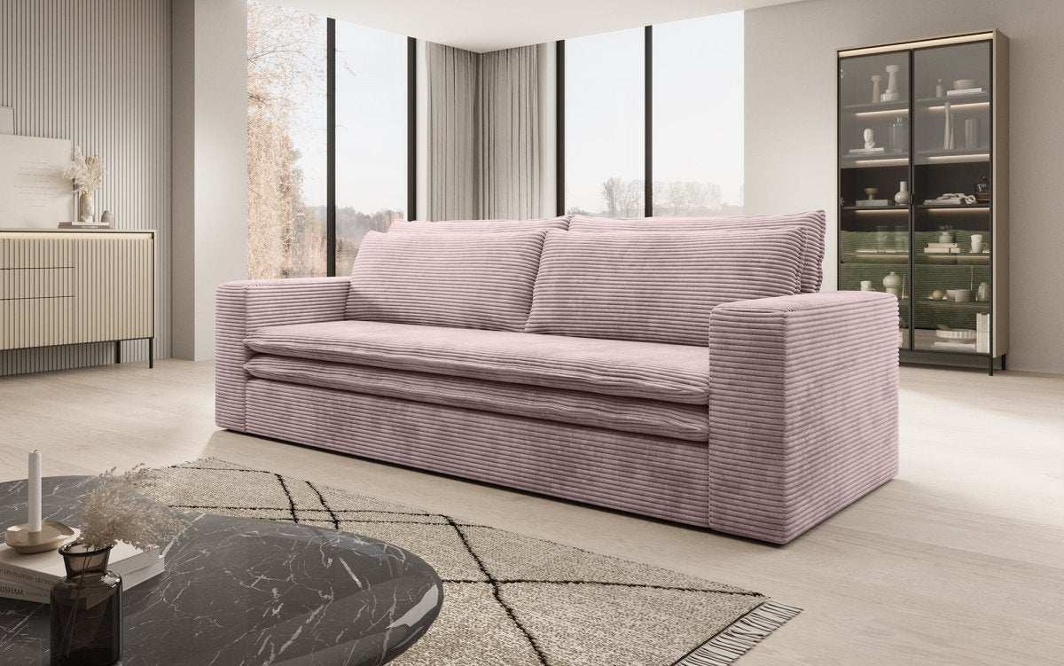 Designer Sofa Tilo mit Schlaf- und Klappfunktion - Luxusbetten24