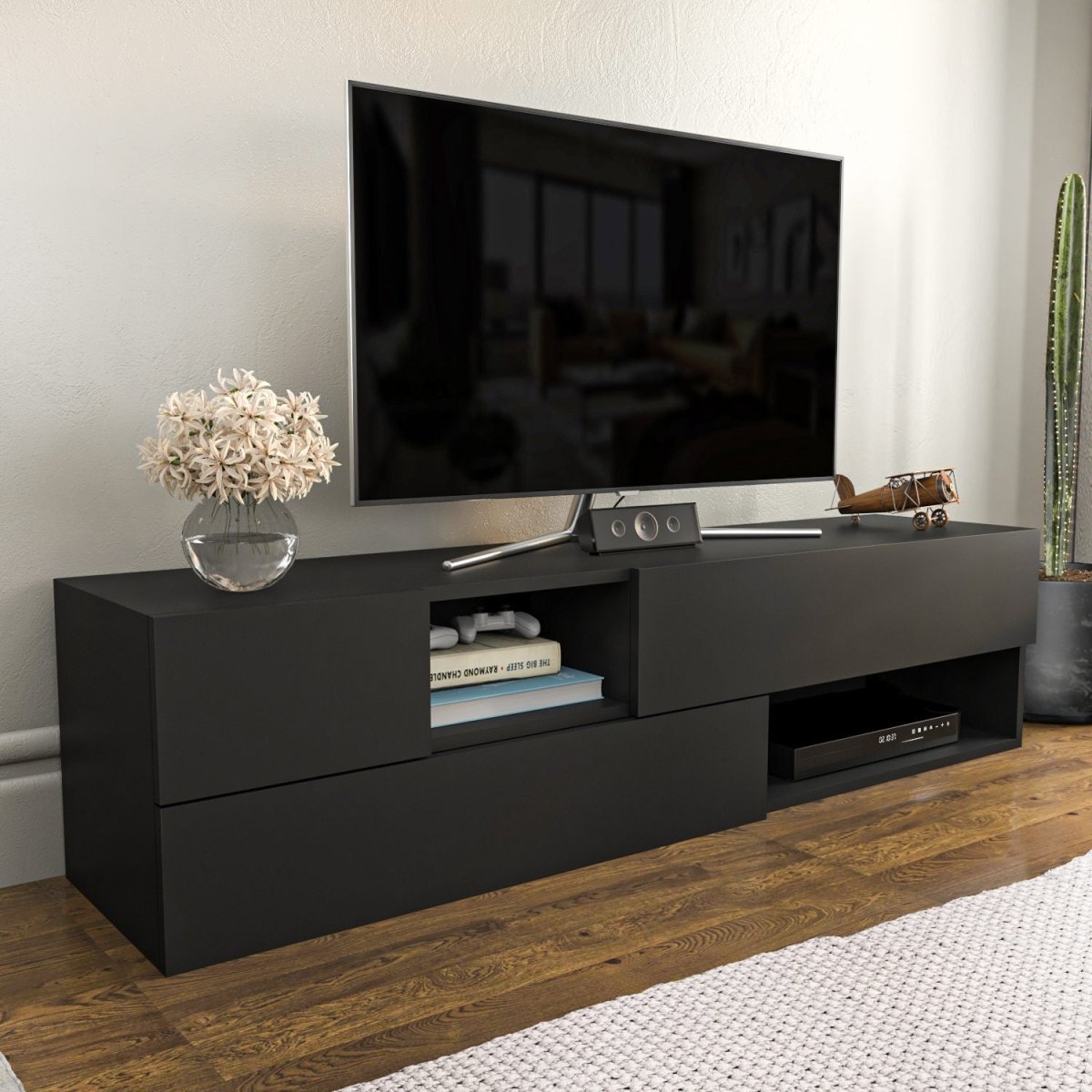 Designer TV Board Noceto - Luxusbetten24