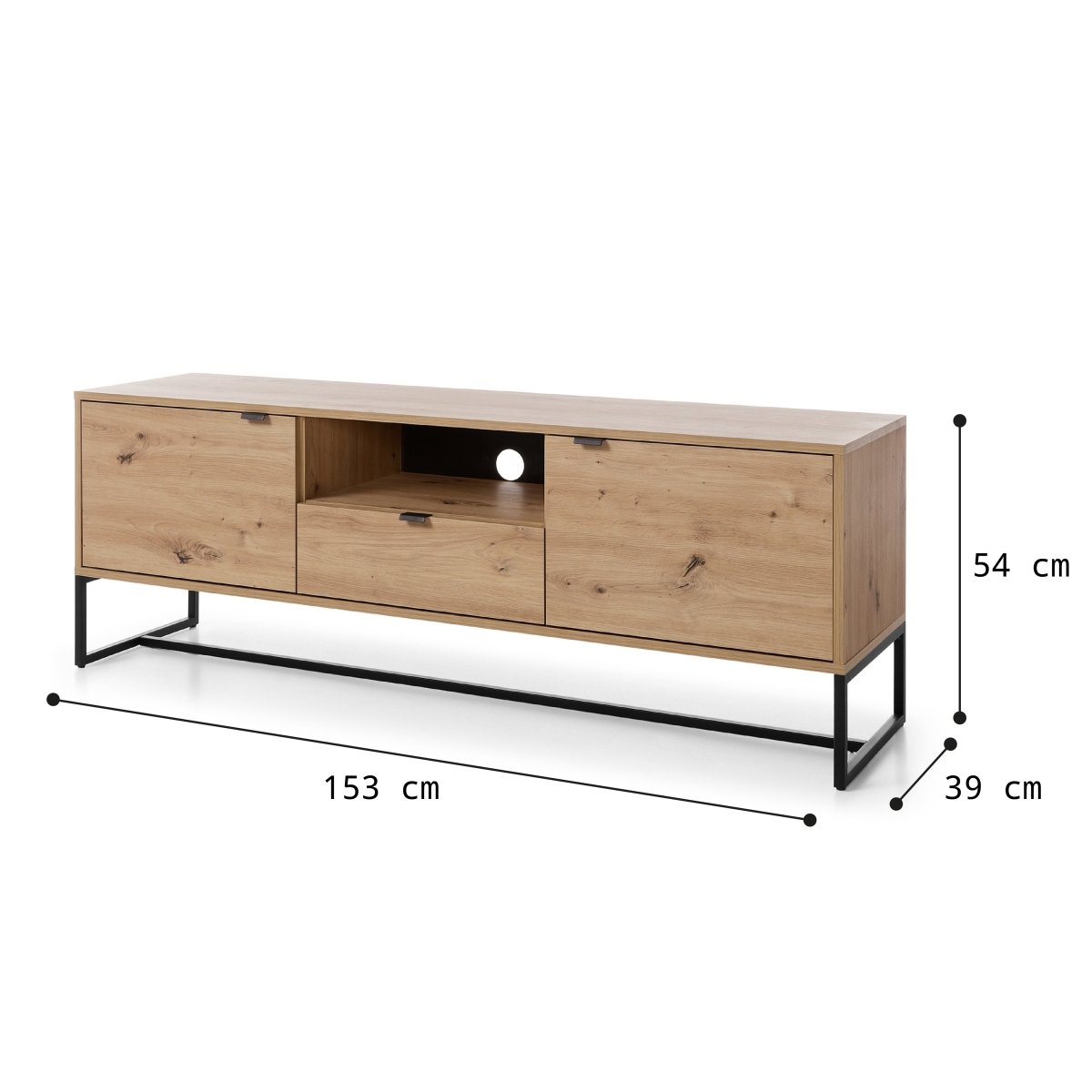 Designer TV Lowboard Andira - Luxusbetten24