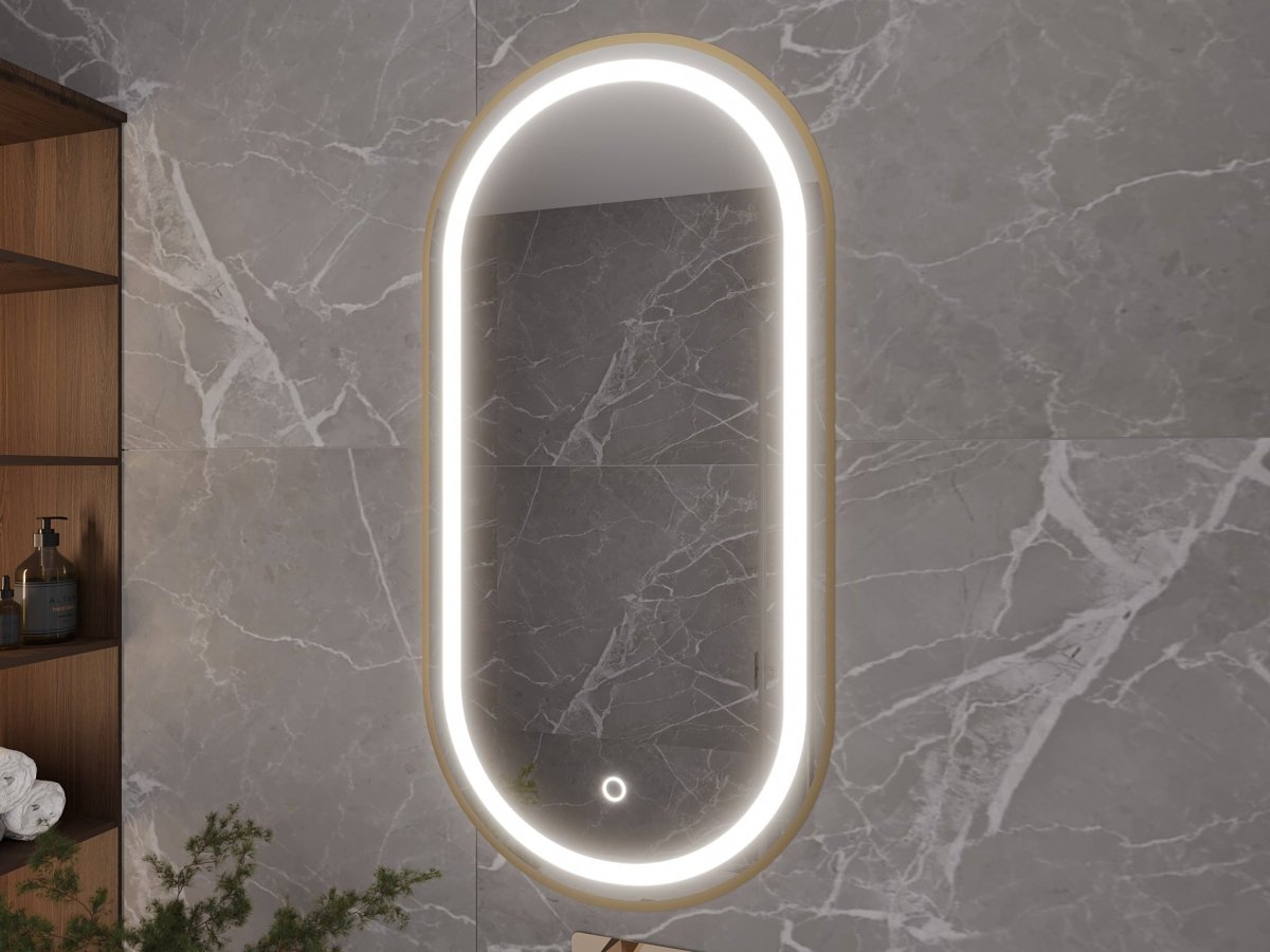 Spiegel Camilla mit LED Beleuchtung - Luxusbetten24