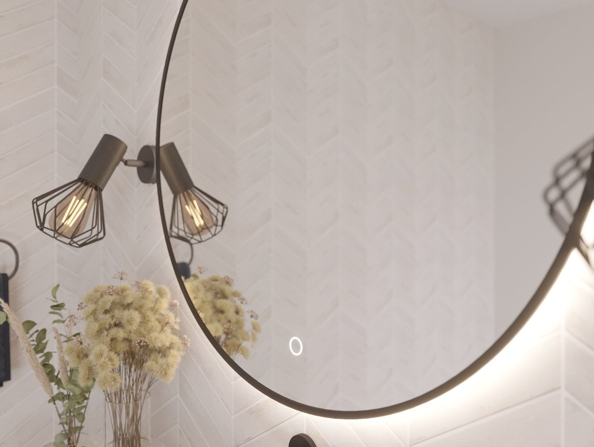 Spiegel Diana mit LED Beleuchtung - Luxusbetten24
